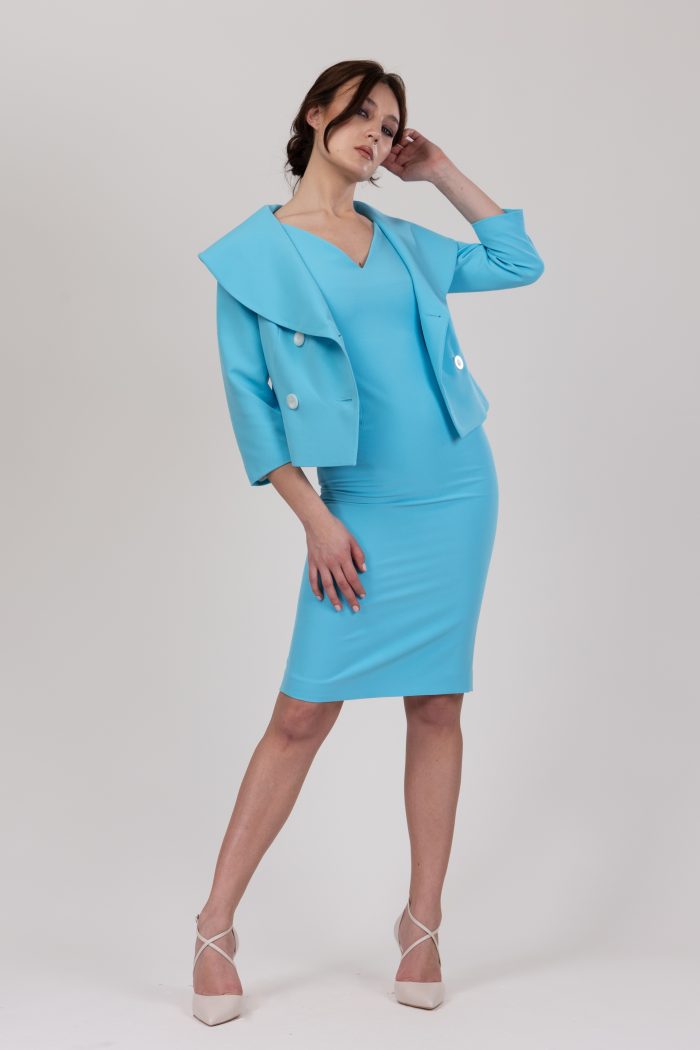 Tubino Katerina cocktail in cady Celeste